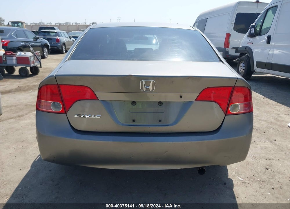2007 HONDA CIVIC LX VIN: 1HGFA16507L090499