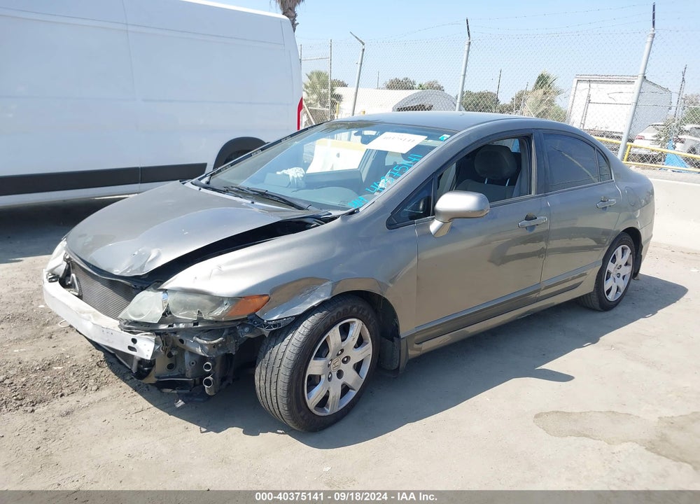 2007 HONDA CIVIC LX VIN: 1HGFA16507L090499