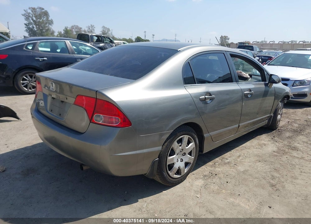 2007 HONDA CIVIC LX VIN: 1HGFA16507L090499