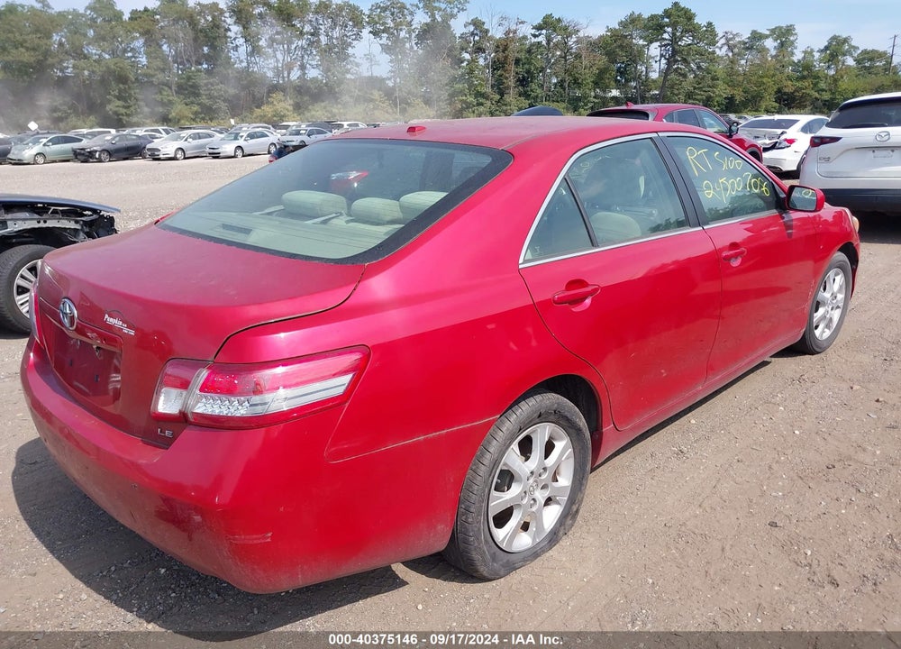 2010 TOYOTA CAMRY LE VIN: 4T1BF3EK7AU516011