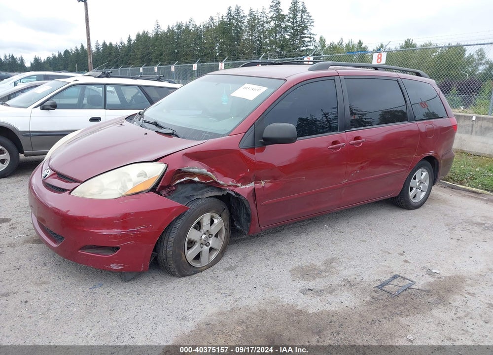 2006 TOYOTA SIENNA LE VIN: 5TDZA23C06S518573