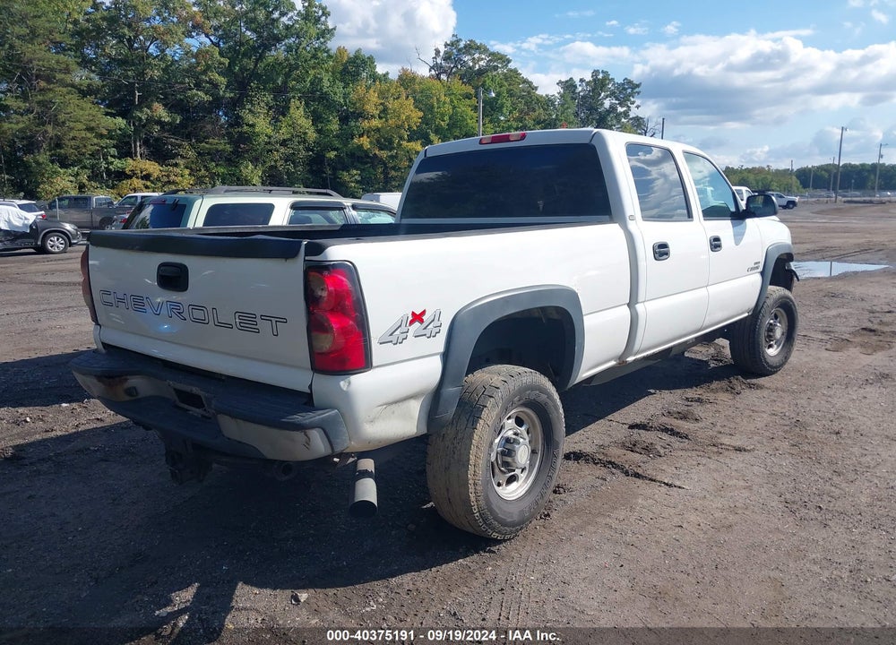 2005 CHEVROLET SILVERADO 2500HD WORK TRUCK VIN: 1GCHK23255F960277