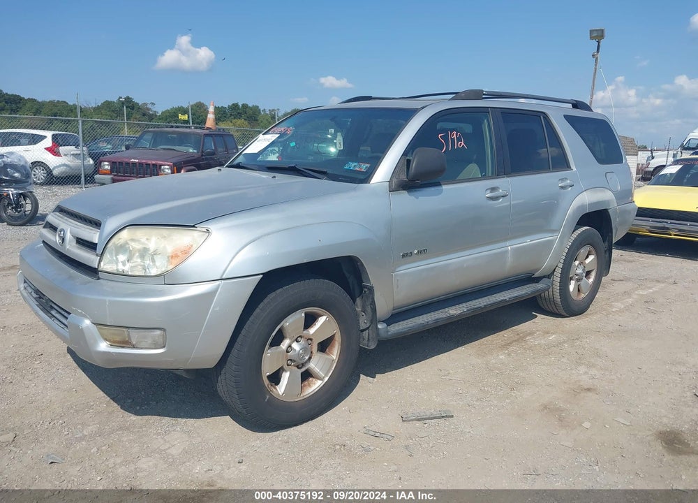 2004 TOYOTA 4RUNNER SR5 V6 VIN: JTEBU14R240029481