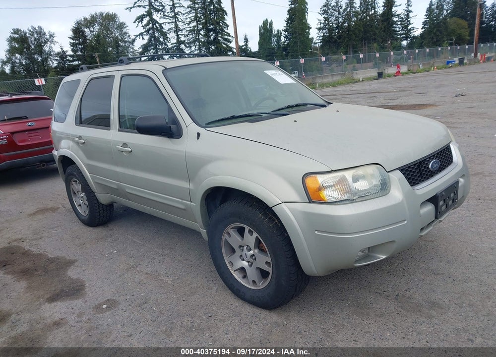 2004 FORD ESCAPE LIMITED VIN: 1FMCU04184KB05640