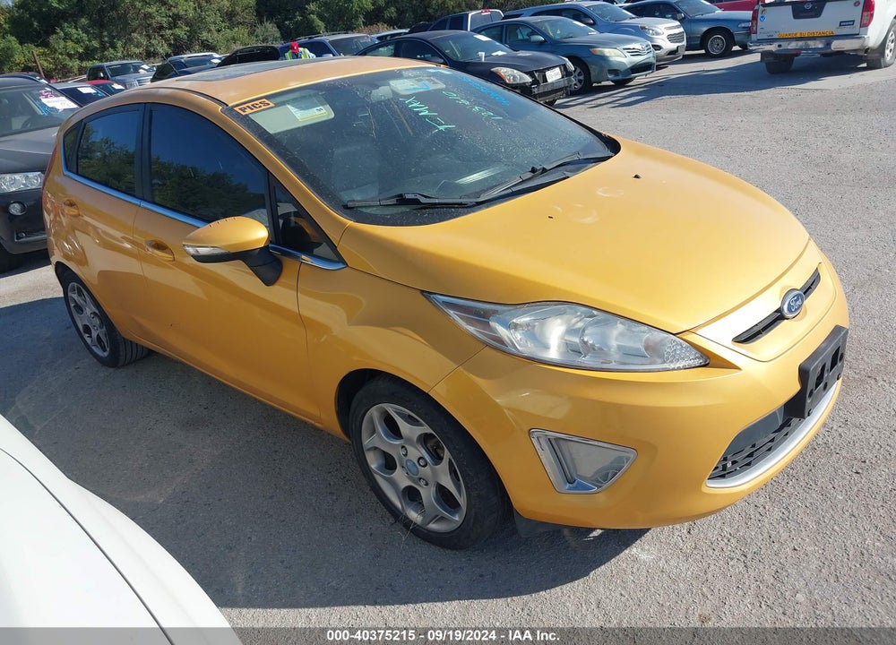 2012 FORD FIESTA SES VIN: 3FADP4FJXCM123610