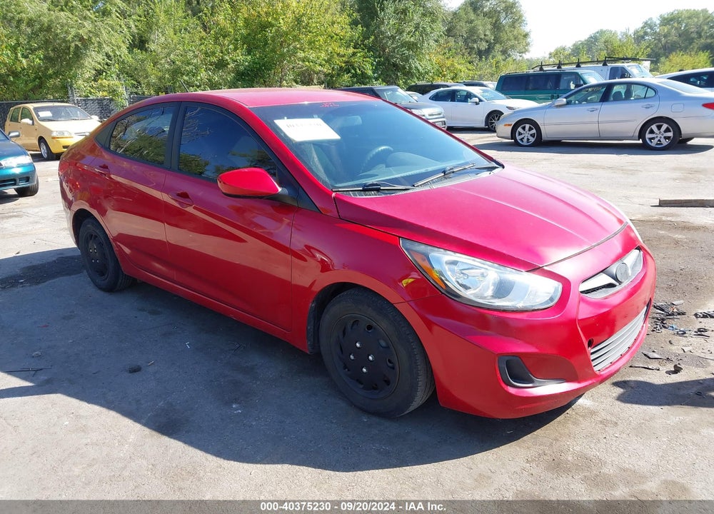 2013 HYUNDAI ACCENT GLS VIN: KMHCT4AE0DU529979