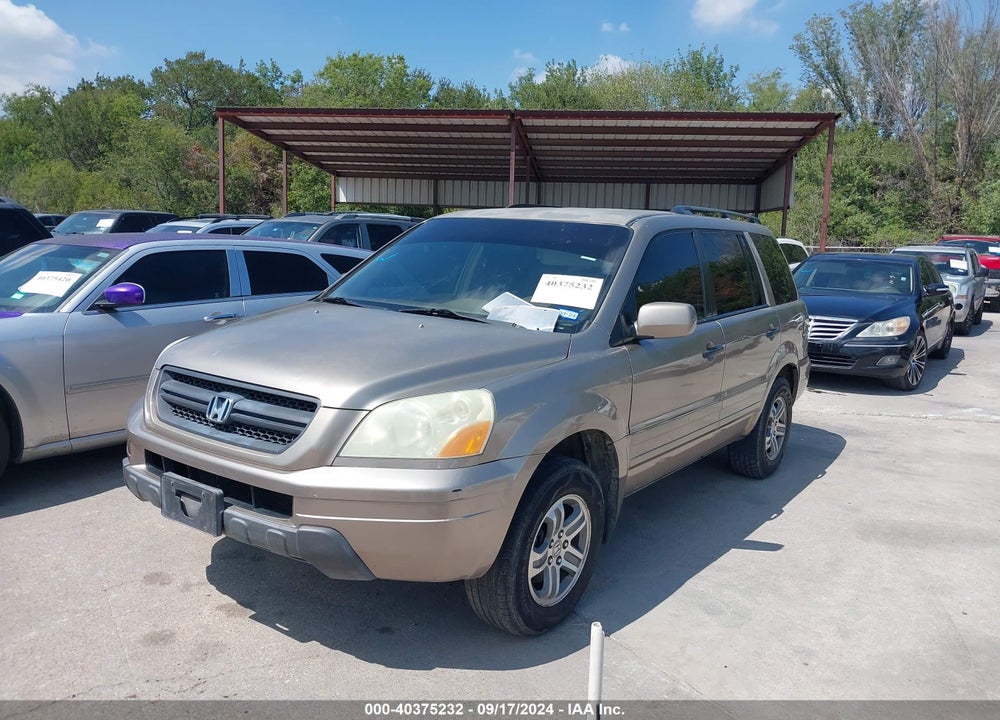 2004 HONDA PILOT EX VIN: 2HKYF18444H537915