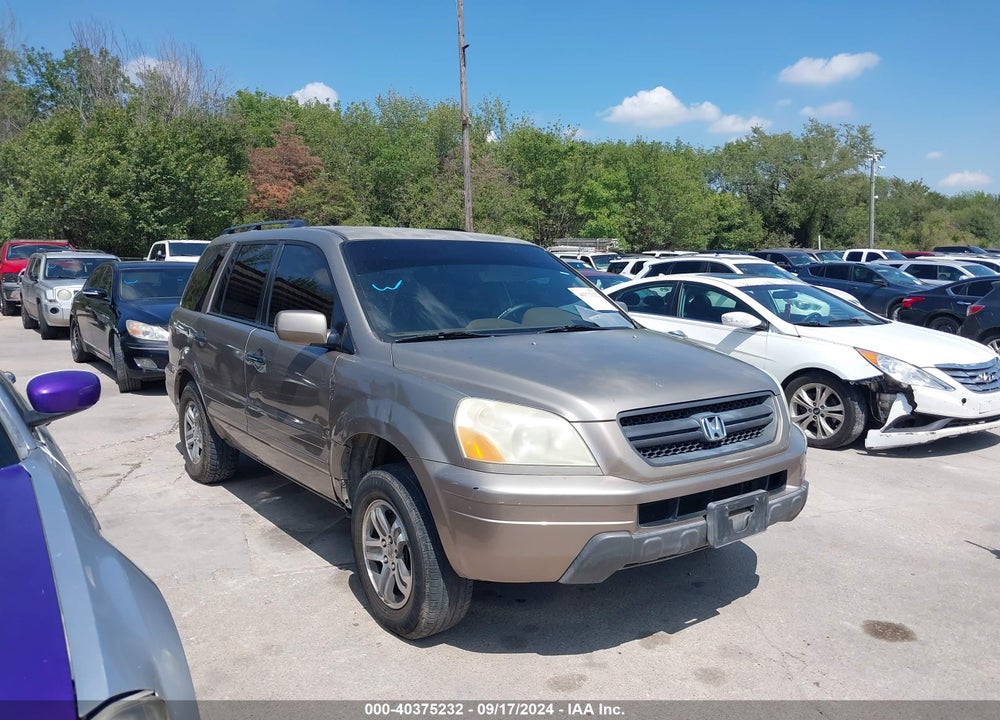 2004 HONDA PILOT EX VIN: 2HKYF18444H537915
