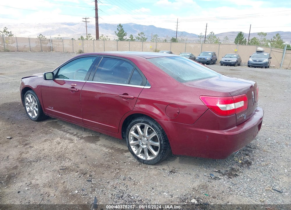2007 LINCOLN MKZ VIN: 3LNHM28T17R611937