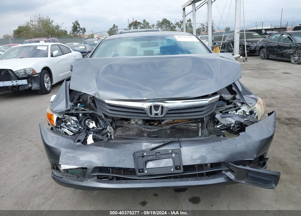 2012 HONDA CIVIC EX VIN: 2HGFB2F82CH327417