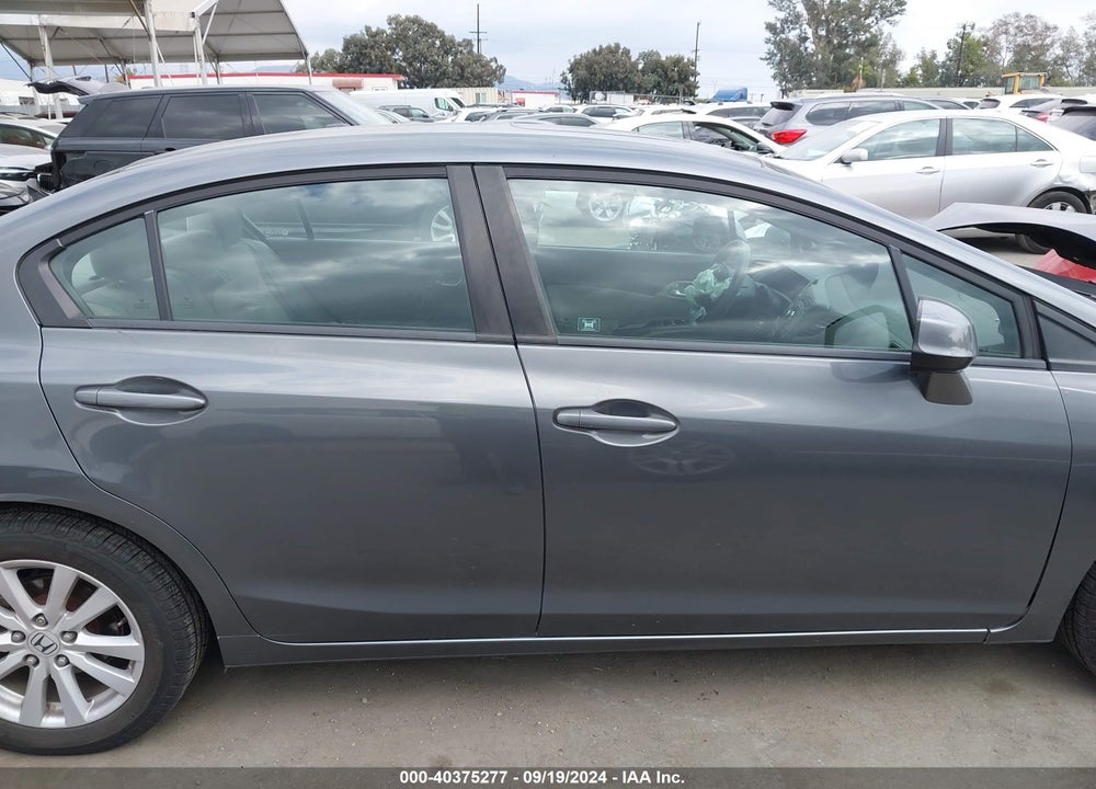 2012 HONDA CIVIC EX VIN: 2HGFB2F82CH327417