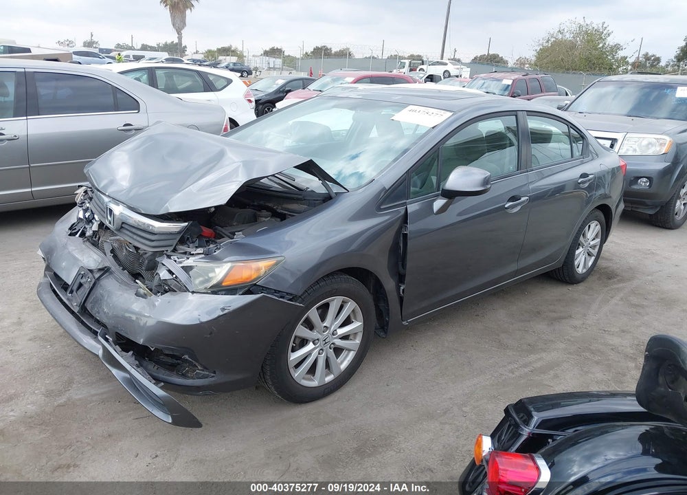 2012 HONDA CIVIC EX VIN: 2HGFB2F82CH327417