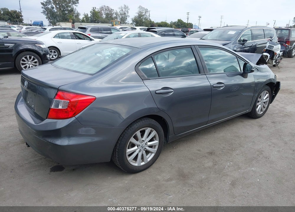 2012 HONDA CIVIC EX VIN: 2HGFB2F82CH327417
