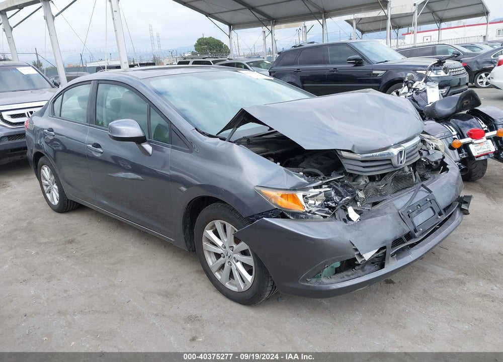 2012 HONDA CIVIC EX VIN: 2HGFB2F82CH327417