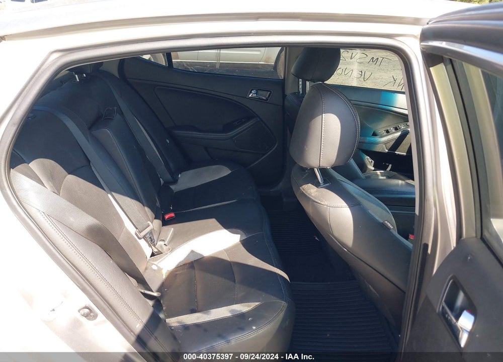2012 KIA OPTIMA SX VIN: 5XXGR4A67CG082648