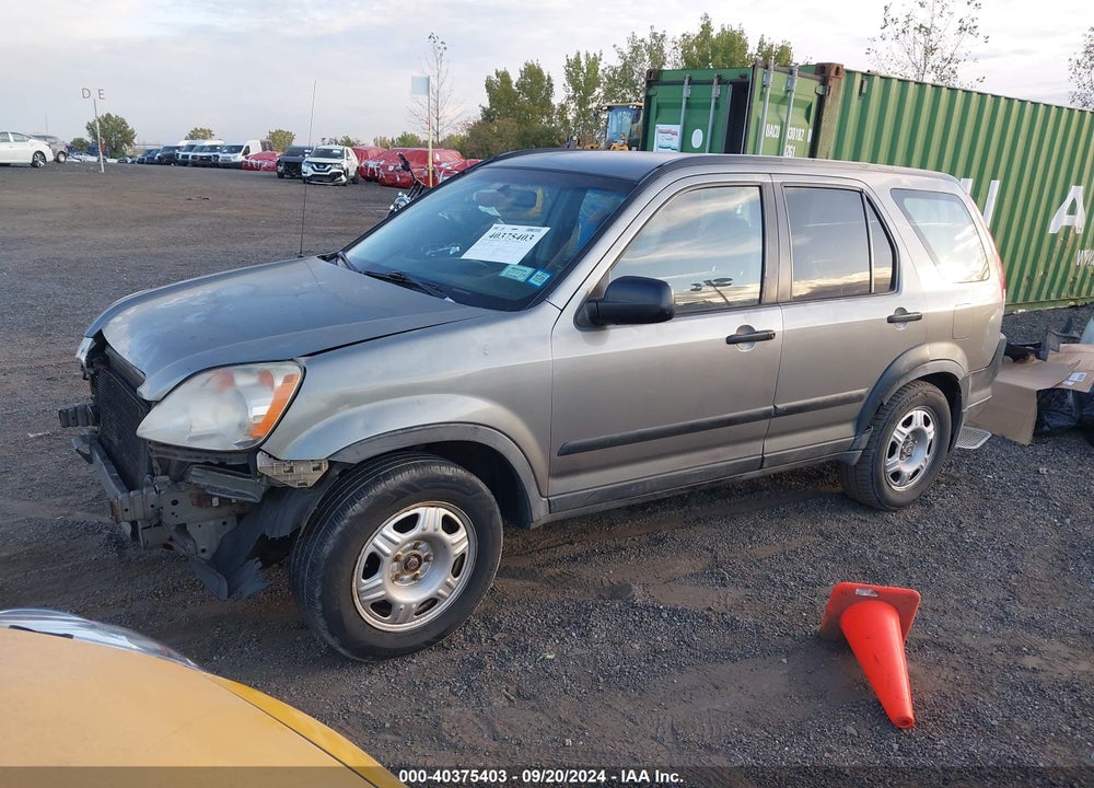 2005 HONDA CR-V LX VIN: JHLRD78585C034930