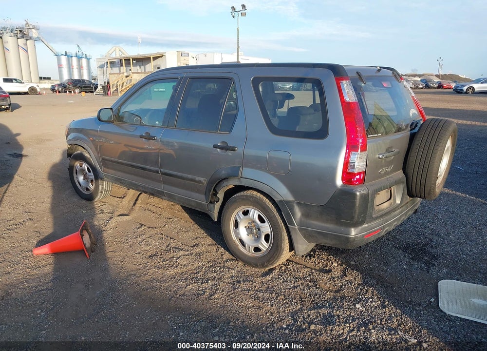 2005 HONDA CR-V LX VIN: JHLRD78585C034930