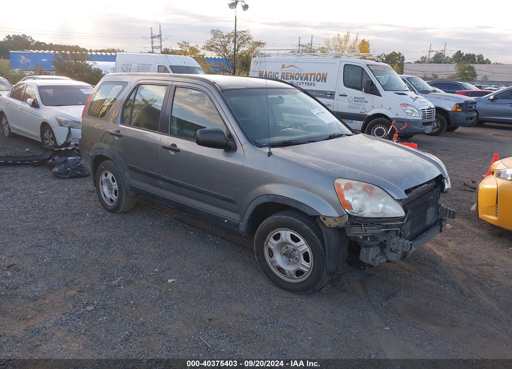 2005 HONDA CR-V LX VIN: JHLRD78585C034930