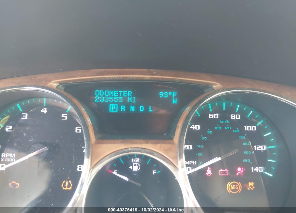 2012 BUICK ENCLAVE CONVENIENCE VIN: 5GAKRBEDXCJ311666