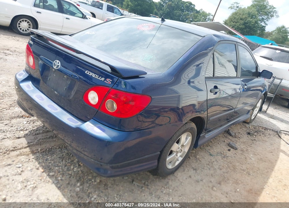 2005 TOYOTA COROLLA S VIN: 1NXBR30E65Z344813