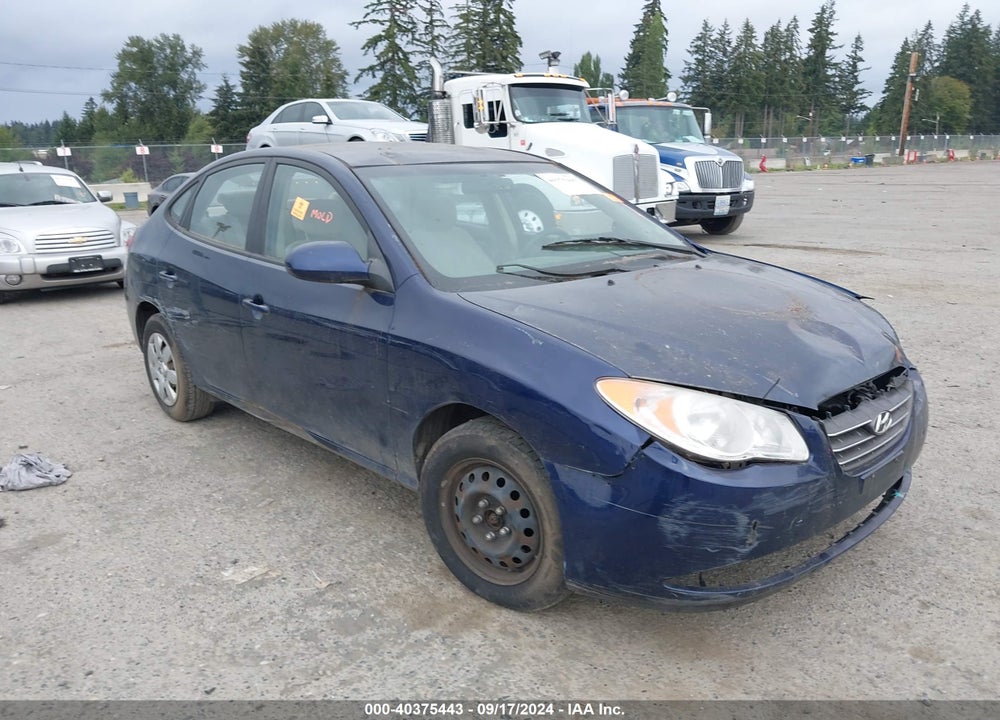 2007 HYUNDAI ELANTRA GLS/LIMITED/SE VIN: KMHDU46D27U074638