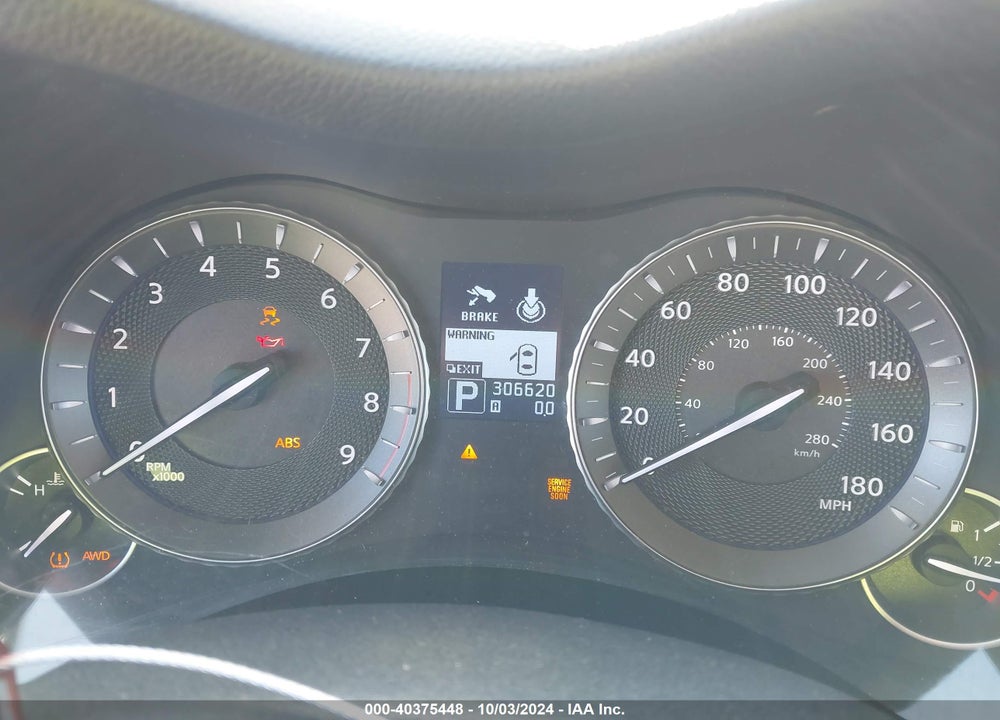 2012 INFINITI M37X VIN: JN1BY1AR0CM392806