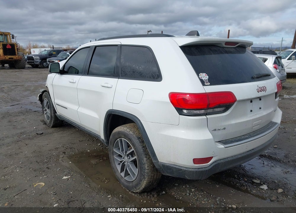 2017 JEEP GRAND CHEROKEE LIMITED VIN: 1C4RJFBG5HC612139
