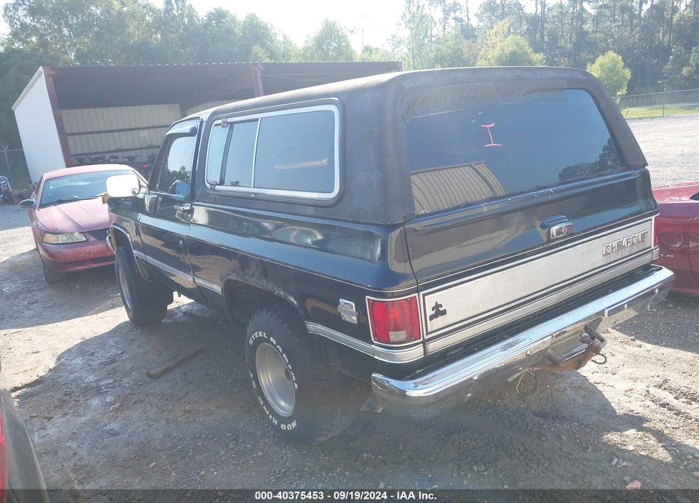 1988 CHEVROLET BLAZER V10 VIN: 1GNEV18K7JF198858
