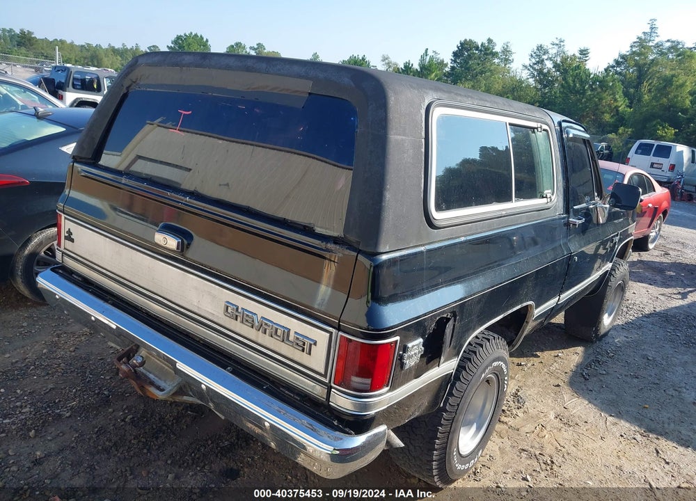 1988 CHEVROLET BLAZER V10 VIN: 1GNEV18K7JF198858