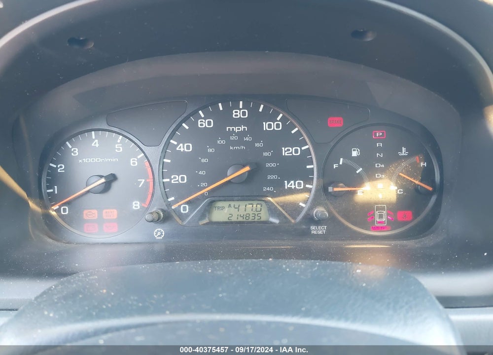2002 HONDA ACCORD 2.3 LX VIN: 1HGCG56422A012522