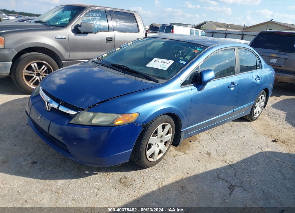 2008 HONDA CIVIC LX VIN: 1HGFA16588L065657