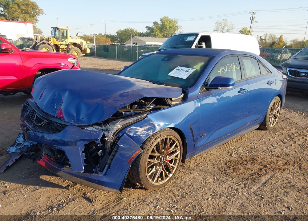 2022 CADILLAC CT4-V V-SERIES BLACKWING VIN: 1G6D65RP9N0460054
