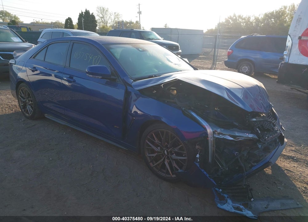 2022 CADILLAC CT4-V V-SERIES BLACKWING VIN: 1G6D65RP9N0460054