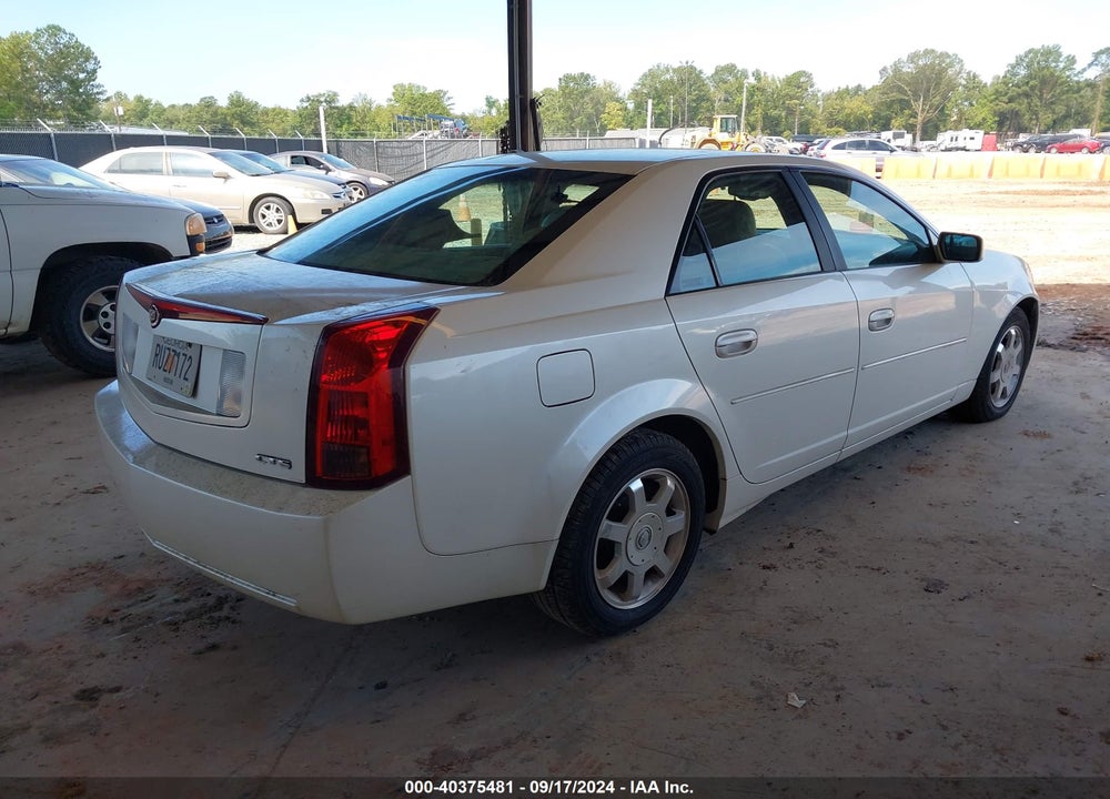 2003 CADILLAC CTS VIN: 1G6DM57N730110944