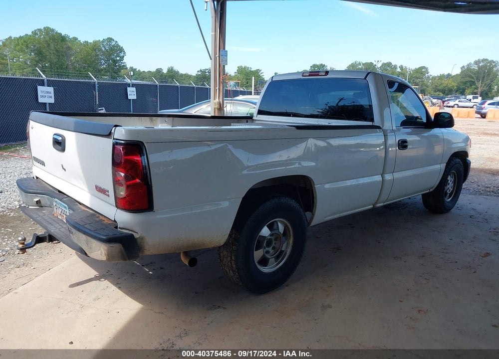2003 GMC SIERRA 1500 WORK TRUCK VIN: 1GTEC14V63Z201457