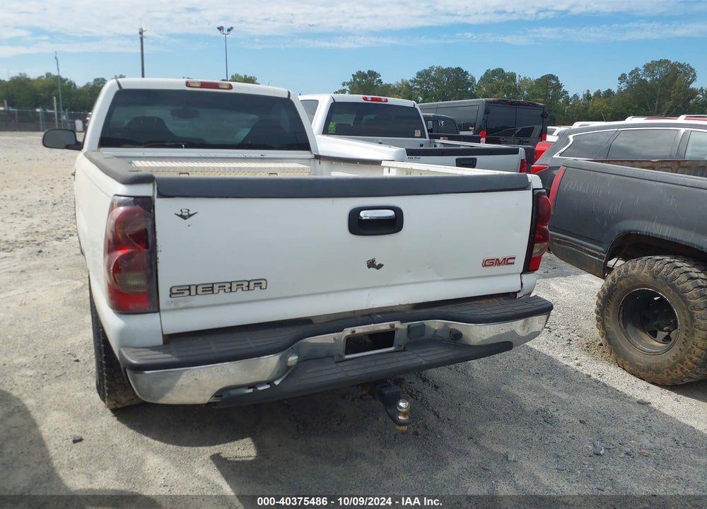2003 GMC SIERRA 1500 WORK TRUCK VIN: 1GTEC14V63Z201457