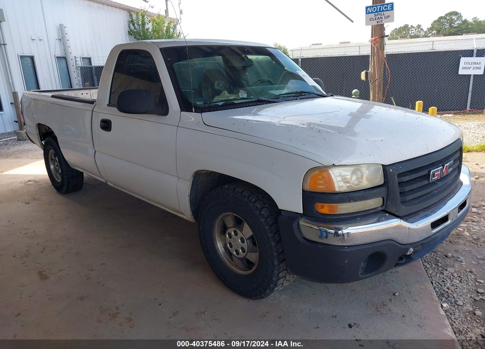 2003 GMC SIERRA 1500 WORK TRUCK VIN: 1GTEC14V63Z201457