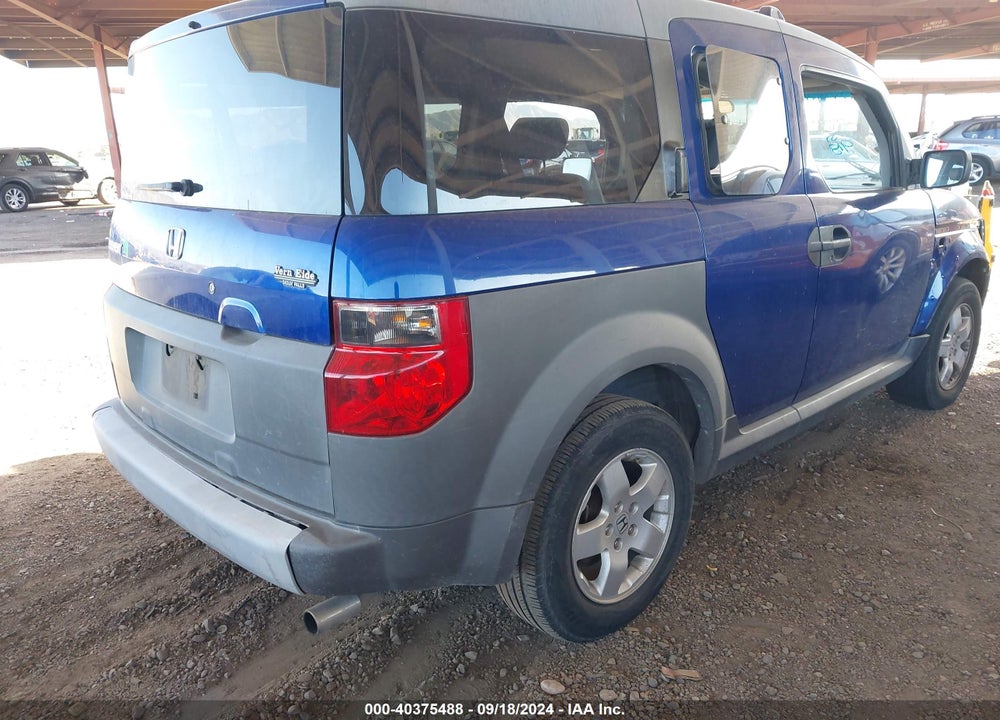 2005 HONDA ELEMENT EX VIN: 5J6YH286X5L016626