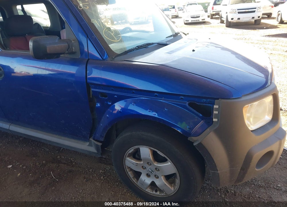 2005 HONDA ELEMENT EX VIN: 5J6YH286X5L016626