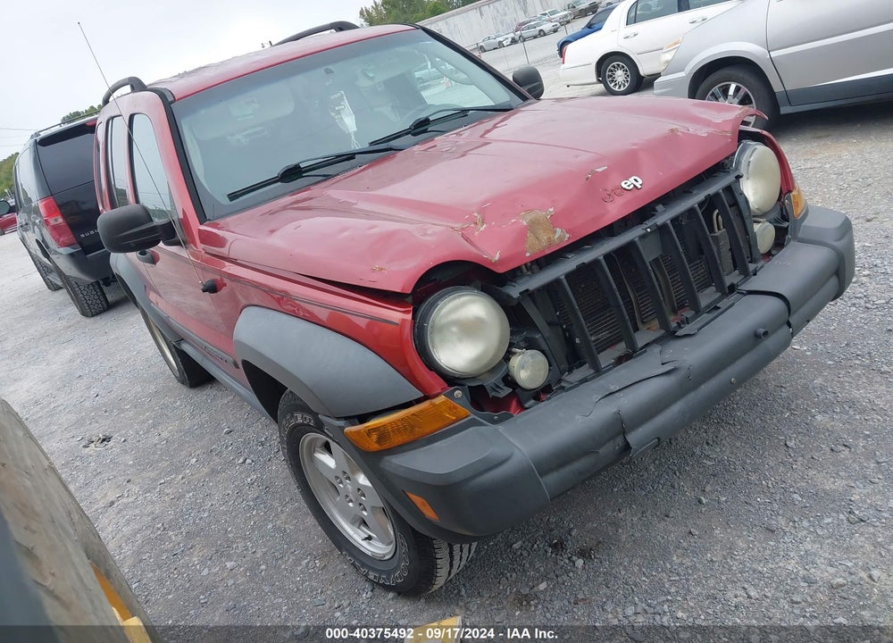 2007 JEEP LIBERTY SPORT VIN: 1J4GK48K27W502466