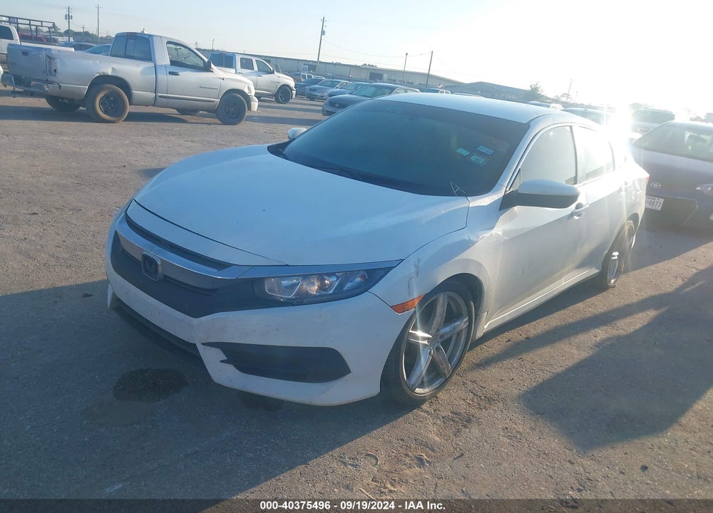 2016 HONDA CIVIC LX VIN: 19XFC2F50GE000176