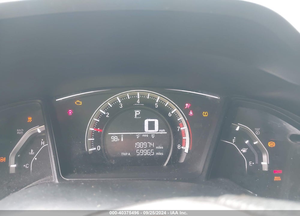 2016 HONDA CIVIC LX VIN: 19XFC2F50GE000176