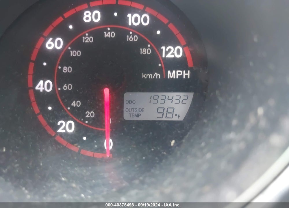 2007 TOYOTA MATRIX/XR VIN: 2T1KR32E47C643539