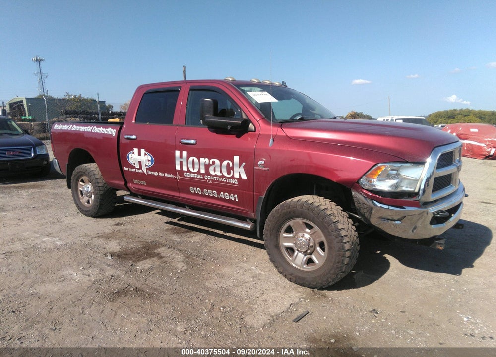 2014 RAM 2500 SLT VIN: 3C6UR5DLXEG131262