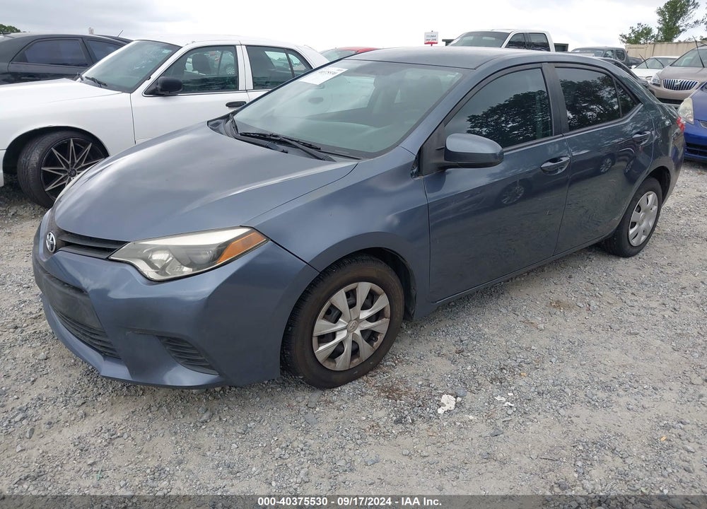 2015 TOYOTA COROLLA L VIN: 2T1BURHE3FC302883