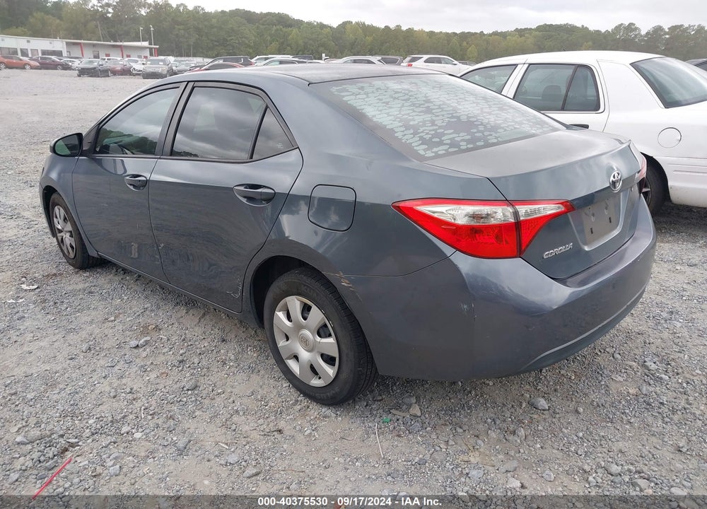 2015 TOYOTA COROLLA L VIN: 2T1BURHE3FC302883