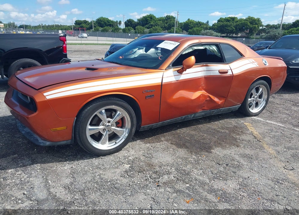 2011 DODGE CHALLENGER R/T VIN: 2B3CJ5DT2BH501970