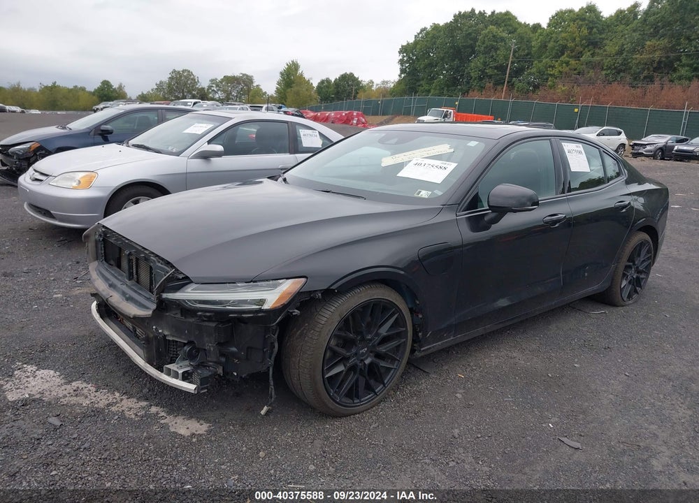 2022 VOLVO S60 RECHARGE PLUG-IN HYBRID T8 BLACK EDITION R-DESIGN EXTENDED RANGE VIN: 7JRH60FD4NG192633