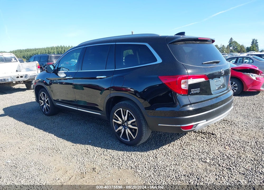 2019 HONDA PILOT TOURING VIN: 5FNYF6H94KB068930