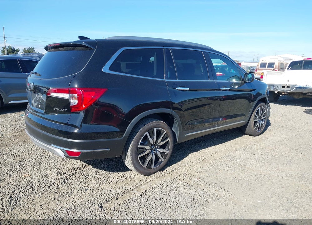 2019 HONDA PILOT TOURING VIN: 5FNYF6H94KB068930